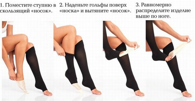 Kako obleči nogavice