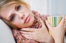 Is it possible to heat a throat with purulent angina