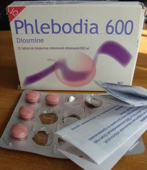 Preparatas Flebodia 600: išsami naudojimo instrukcija, vaistų apžvalgos ir kaina