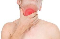 toksyczne uszkodzenie gardła