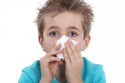otrok ne diha nosu brez podlage