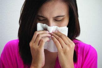 allergic edema of the nose