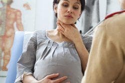 nosečnost težave z grlo